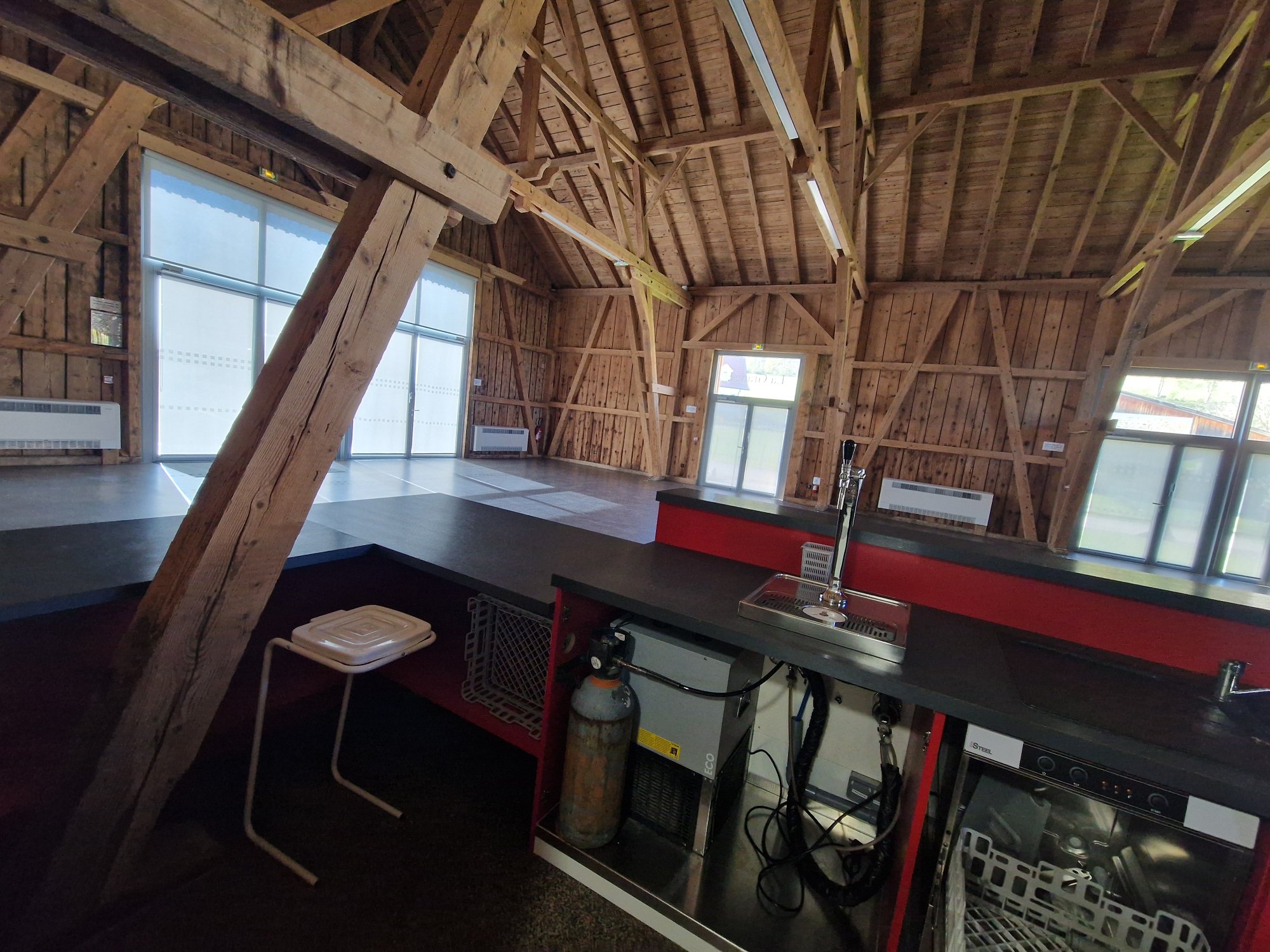 Vu sur le bar